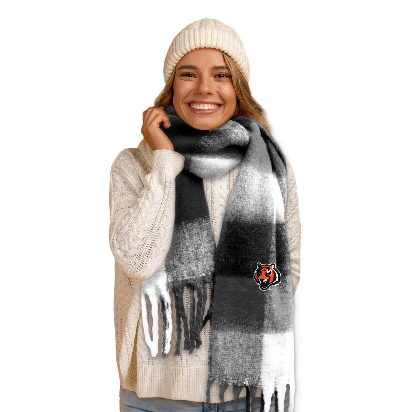 NFL Cincinnati Bengals Super Soft Scarf