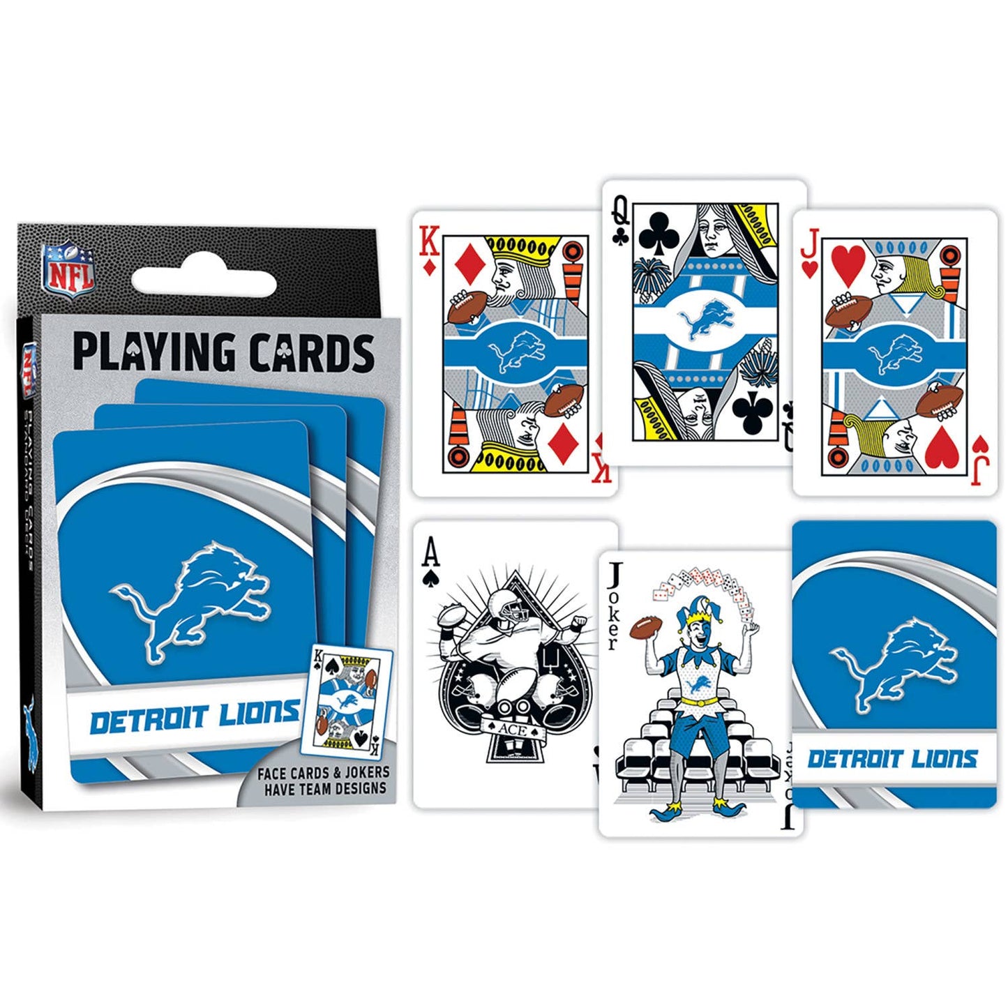 Detroit Lions Playing Cards