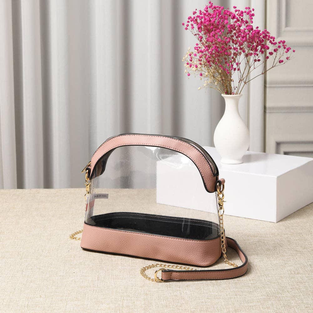 TG10434 Sienna Dome Clear Handbag