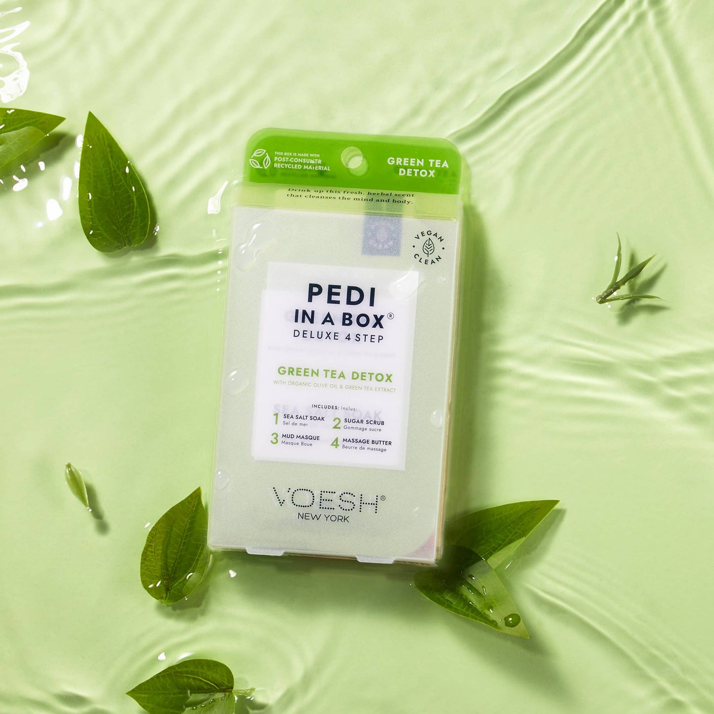 Pedi in a Box Deluxe 4 Step Green Tea