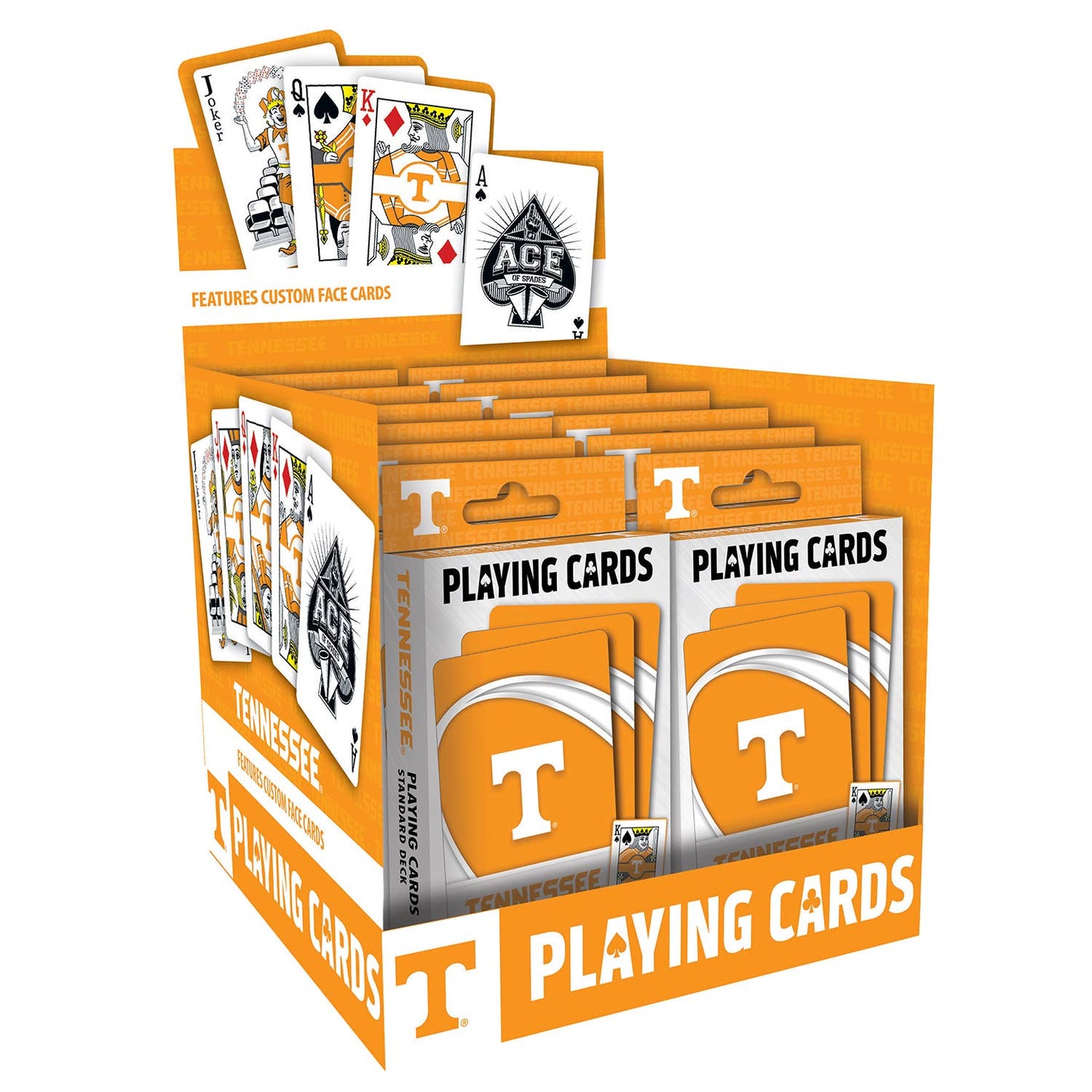 Tennessee Volunteers Playing Cards