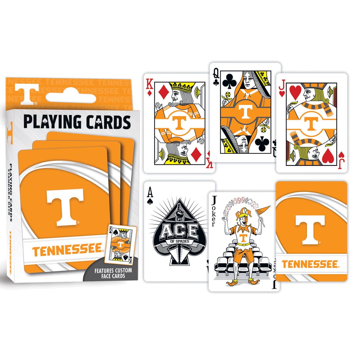 Tennessee Volunteers Playing Cards