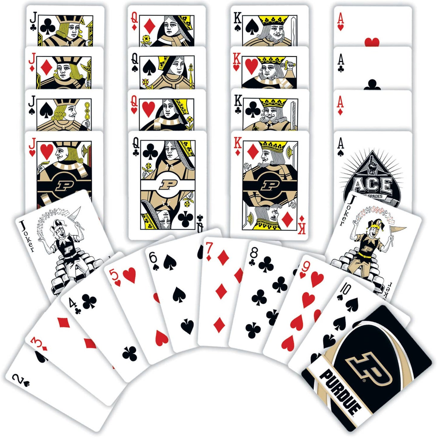 Purdue Boilermakers Playing Cards