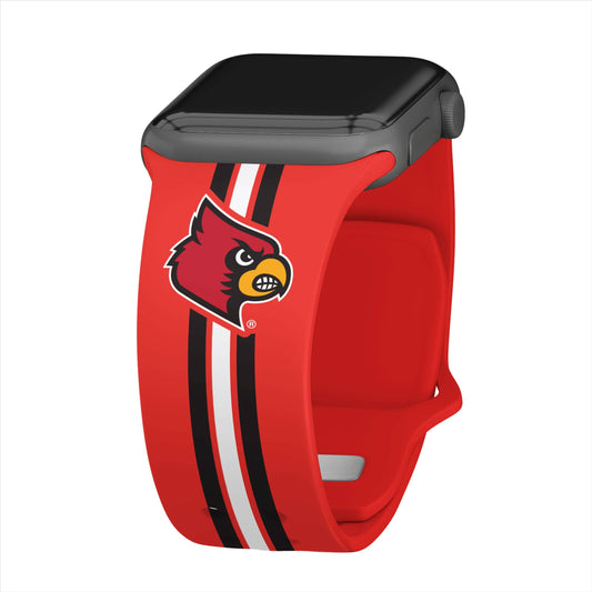 Louisville Cardinals HD Apple Watch Band