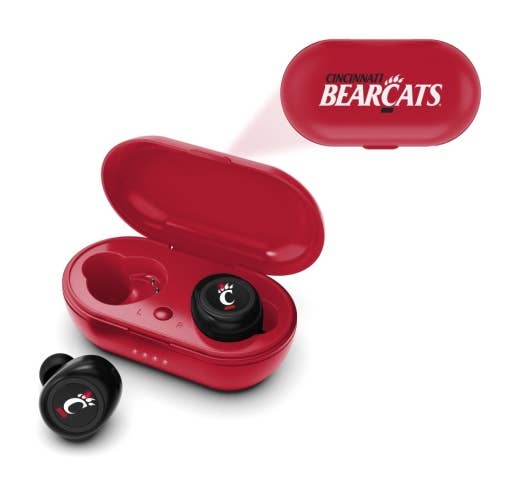 NCAA Cincinnati Bearcats True Wireless Earbuds V.2