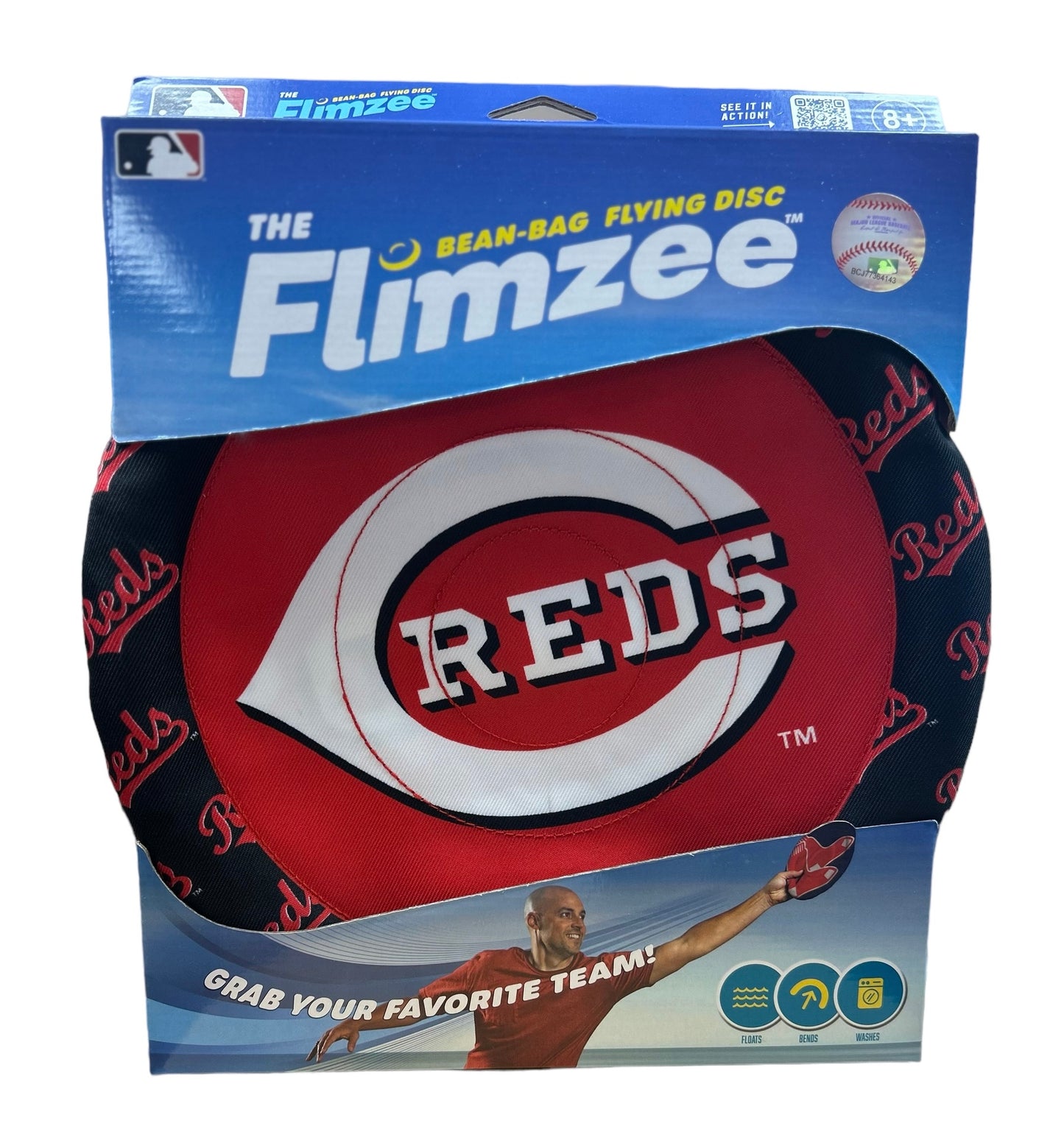 Cincinnati Reds Flimzee Flying Disc no
