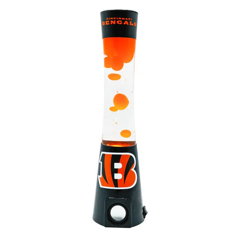 Cincinnati Bengals Magma Lamp With Bluetooth Speaker