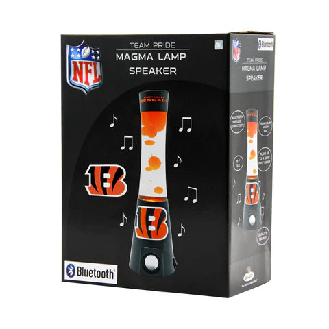 Cincinnati Bengals Magma Lamp With Bluetooth Speaker