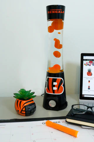 Cincinnati Bengals Magma Lamp With Bluetooth Speaker