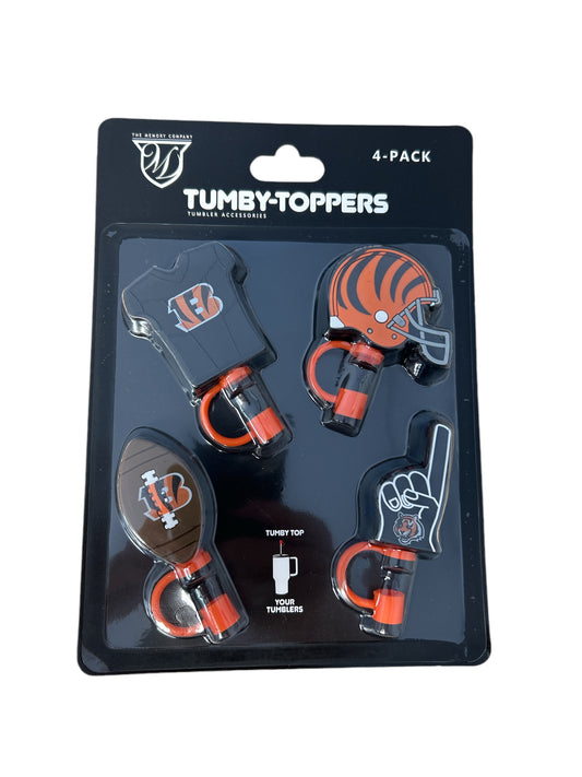 Cincinnati Bengals 4pk Tumby Toppers