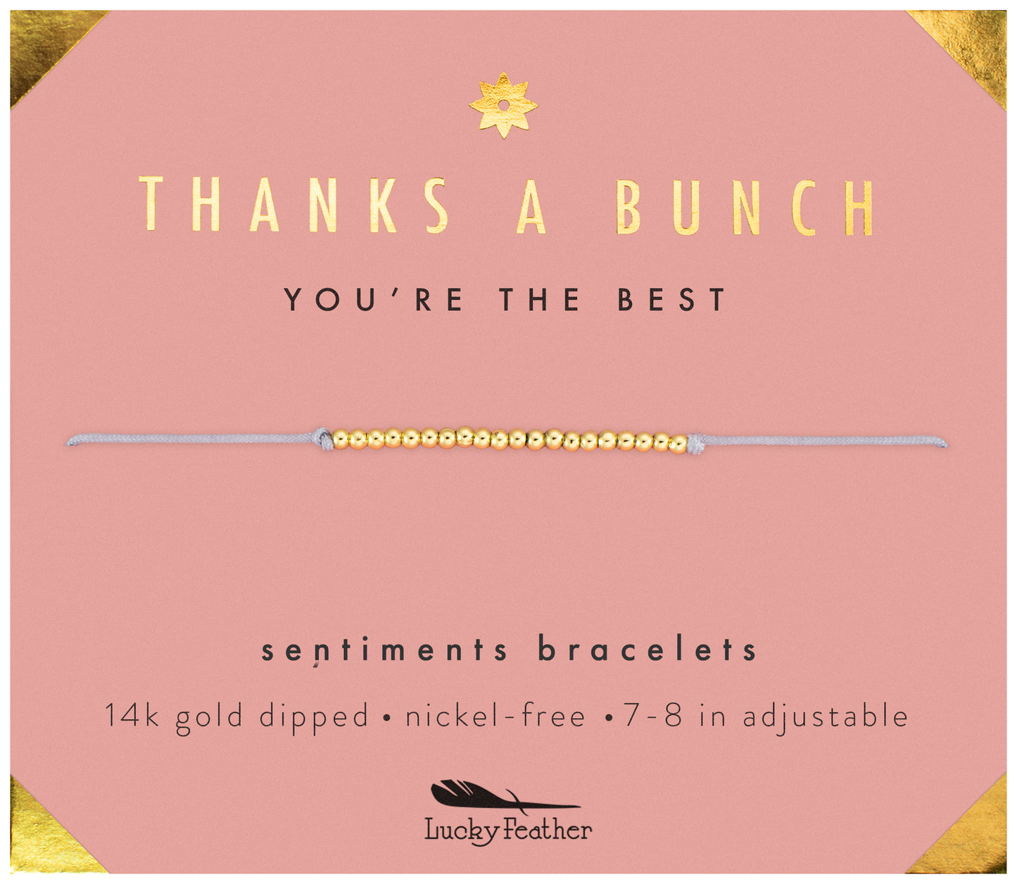 Birthday and Sentiment Bracelets