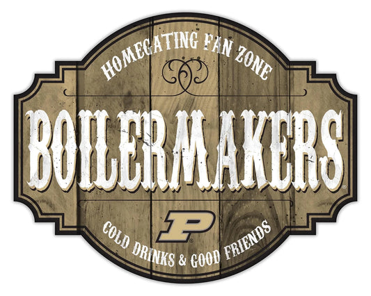 Purdue Boilermakers Homegating Tavern 24 in. Sign