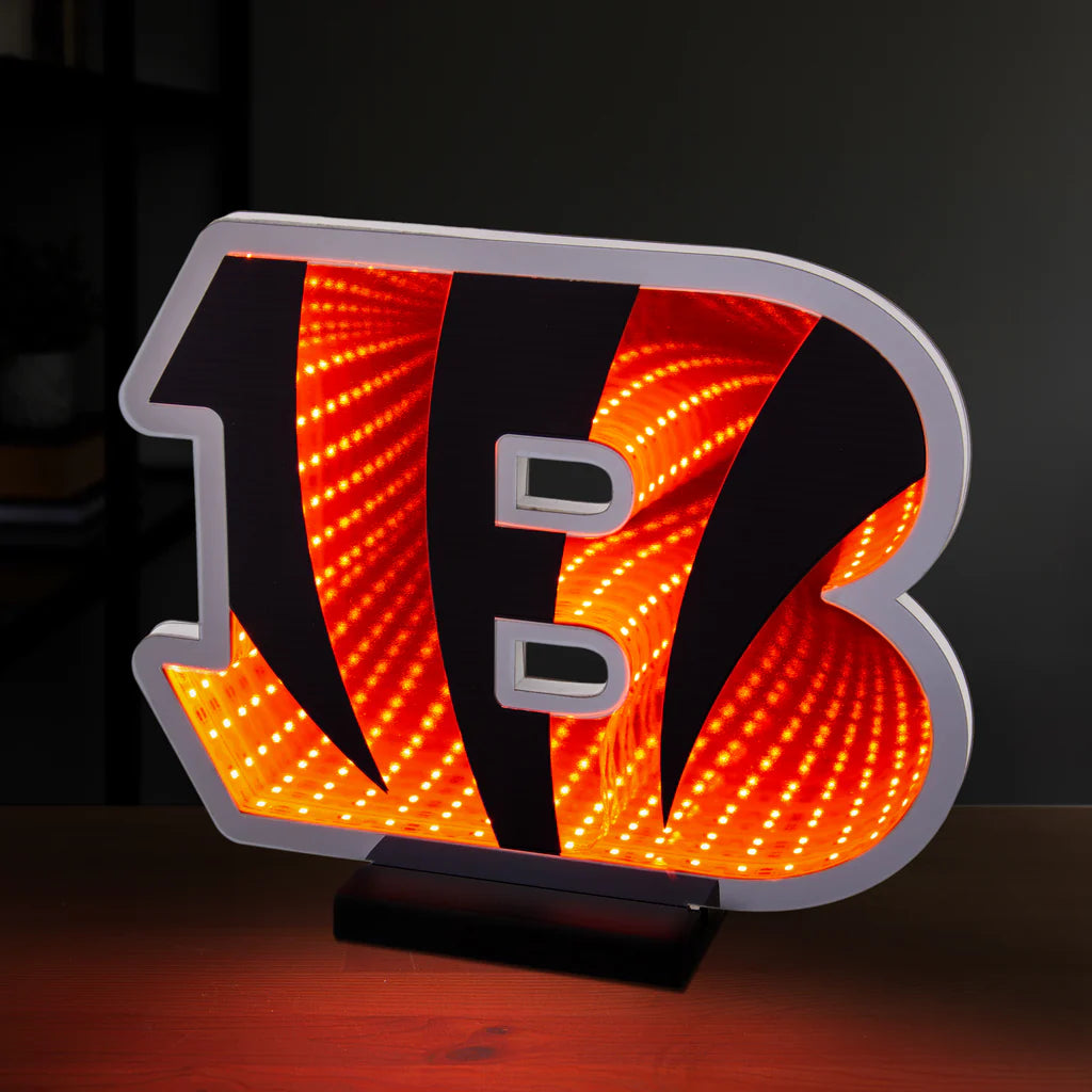 CINCINNATI BENGALS
LED INFINITY LOGO LIGHT