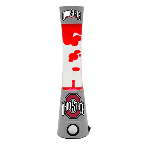 Ohio State Buckeyes Magma Lamp with Bluetooth Speaker