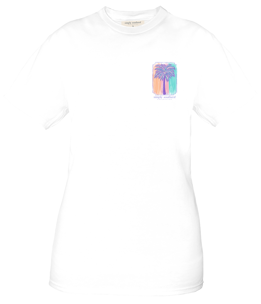 Simply Southern Multi-Color Palm Tree T-Shirt