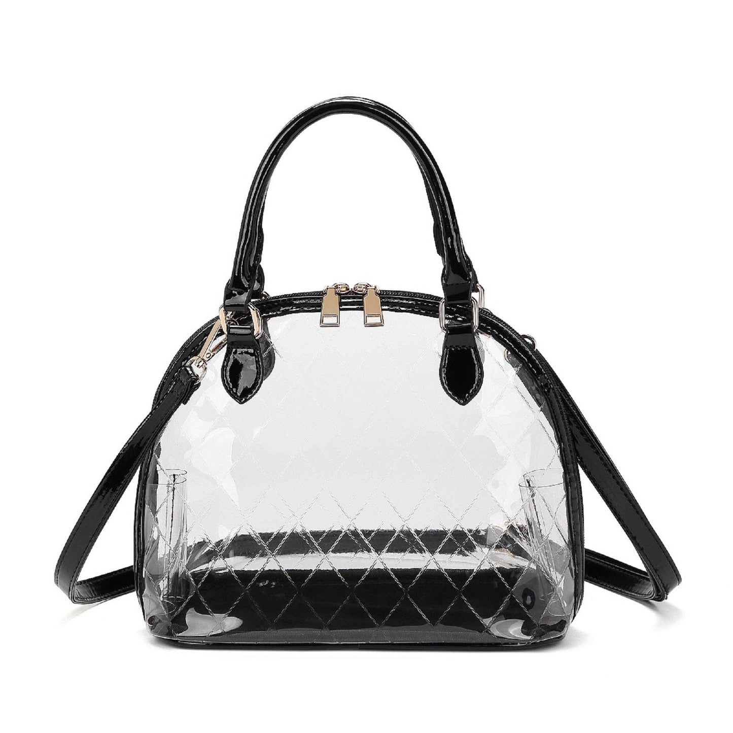 CL902 Alma Clear Dome Satchel
