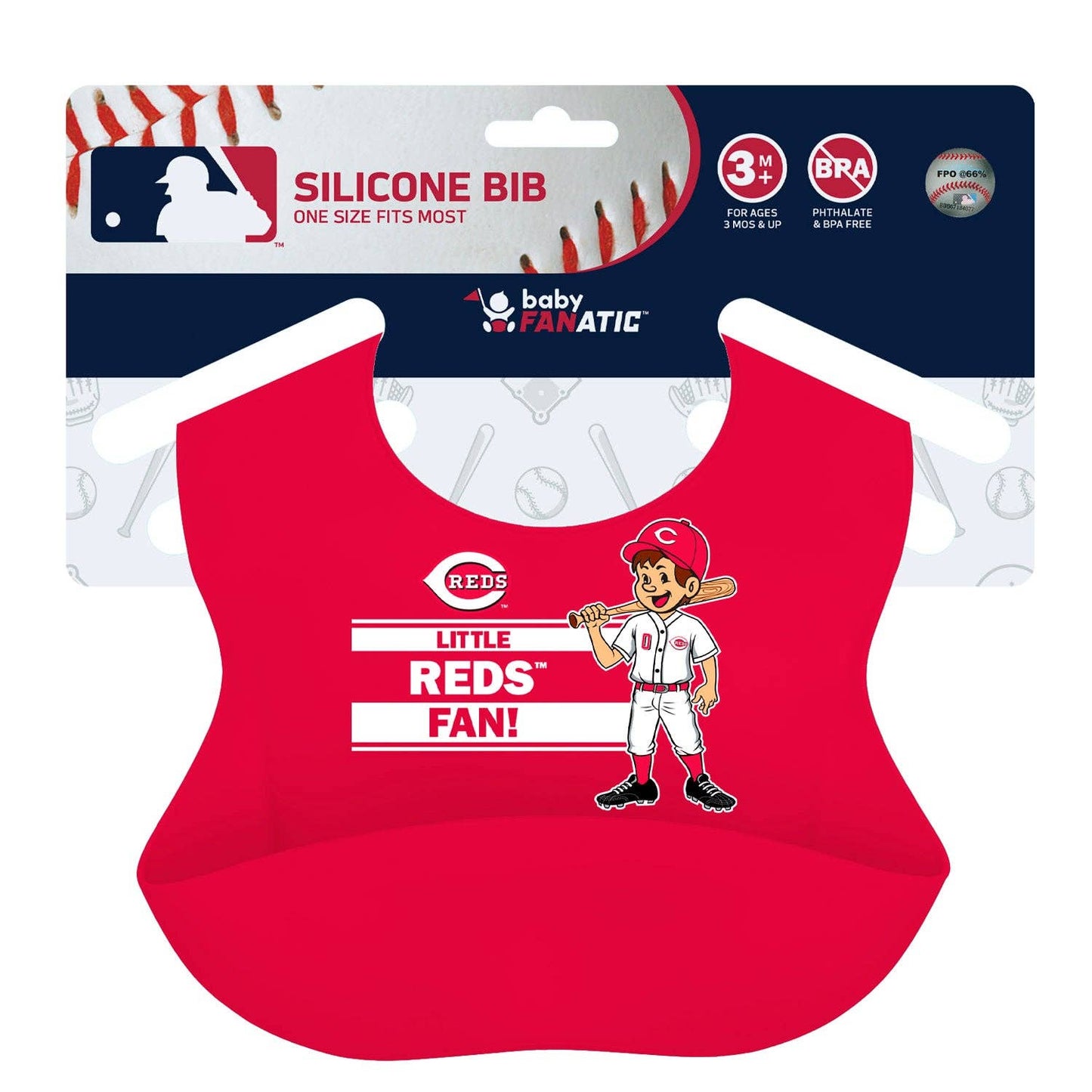 Cincinnati Reds - MLB Silicone Bib