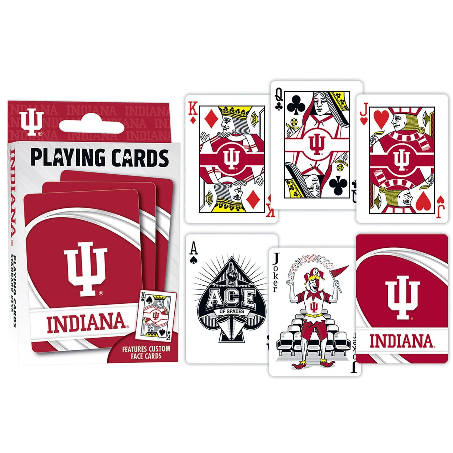 Indiana Hoosiers Playing Cards