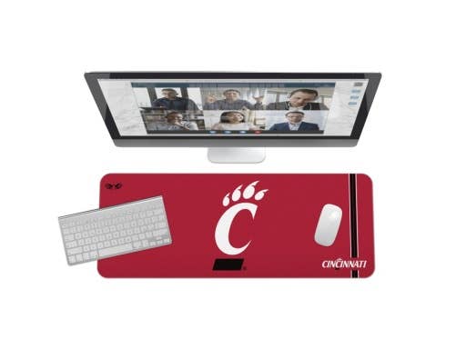 NCAA Cincinnati Bearcats Team Stripe Desk Mat