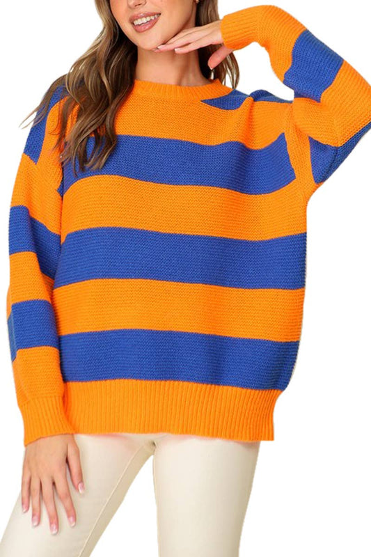 Game Day Stripe Sweater