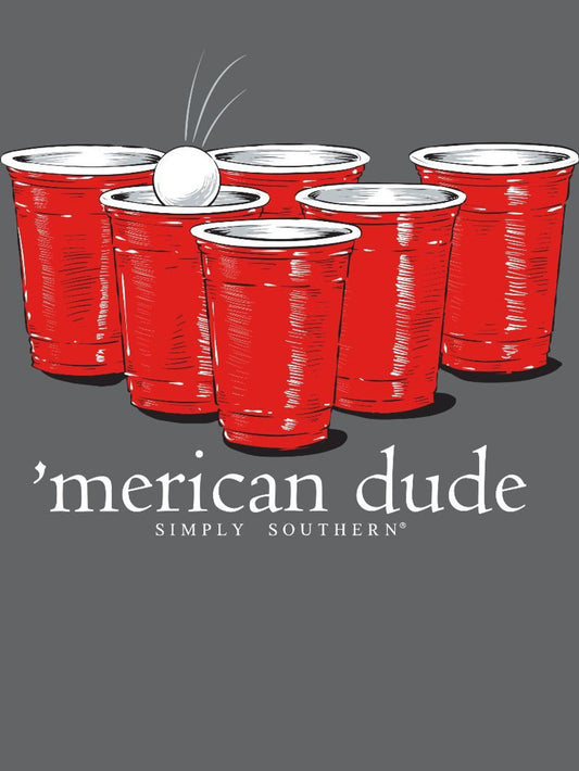 'Merican Dude Red Cup T-Shirt