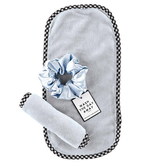 Face Cloth + Scrunchie Set - Coastal