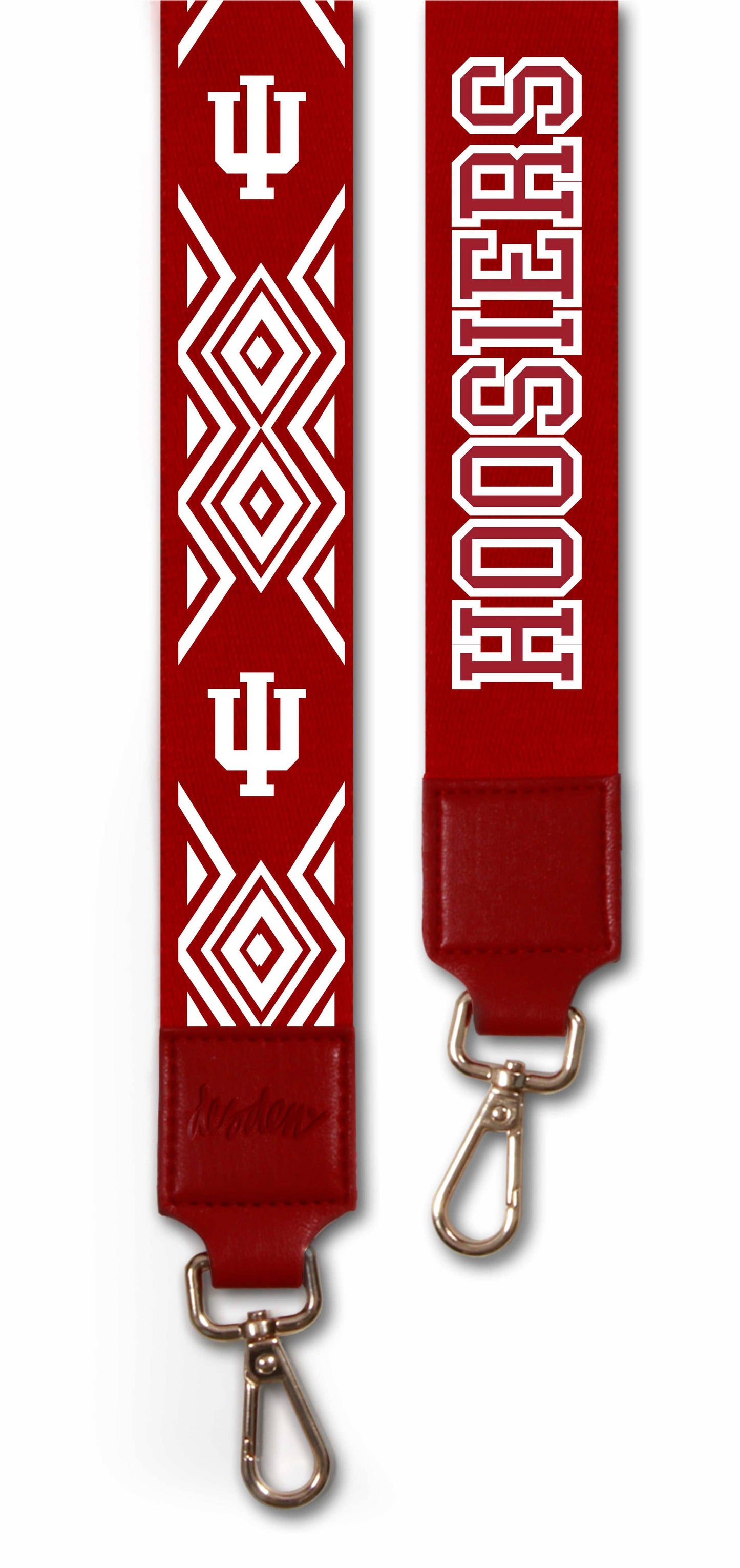 2" wide Printed Purse Strap - Indiana University