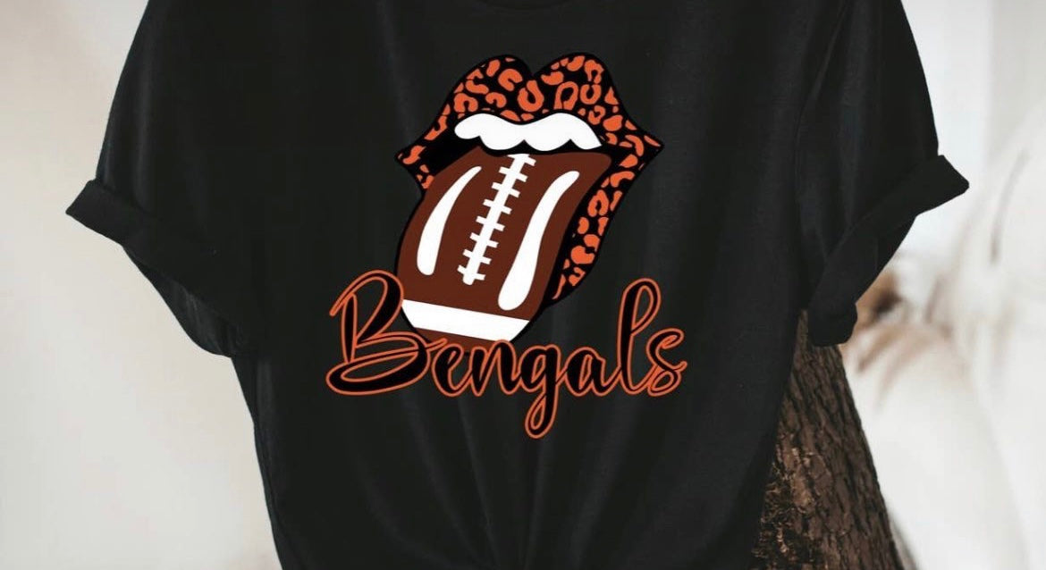 Bengals Tongue Short Sleeve T-Shirt
