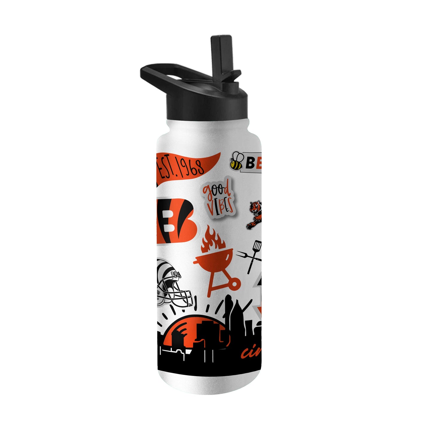 34 oz. Quencher Water Bottles (NCAA and Pro Leagues)