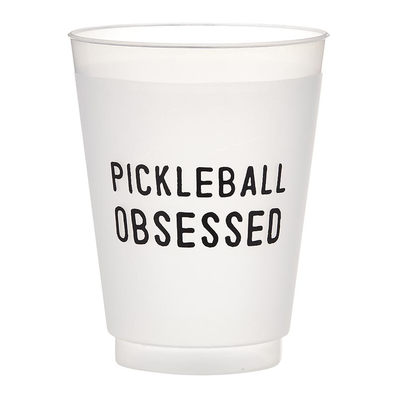 16 oz Pickleball Obsessed Frost Cups