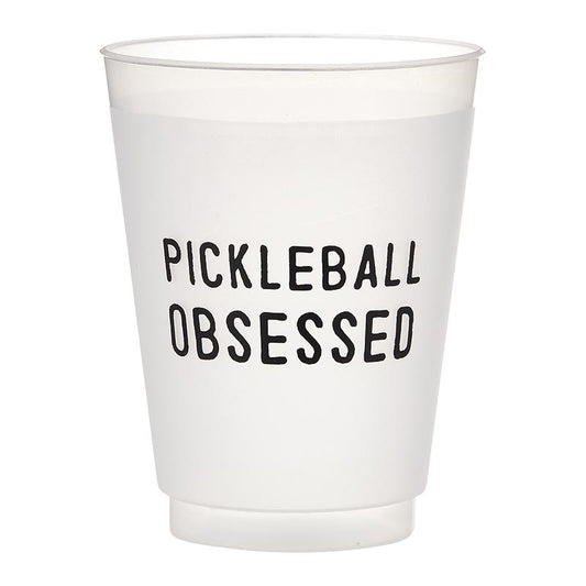 16 oz Pickleball Obsessed Frost Cups
