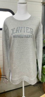Xavier Musketeers Rhinestone Fleece Tunic